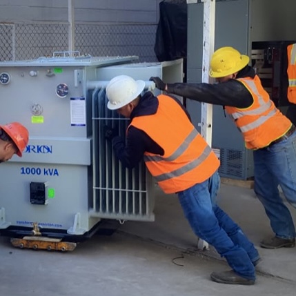 Remodelación de sala de entrenamiento y fachada en planta BRP